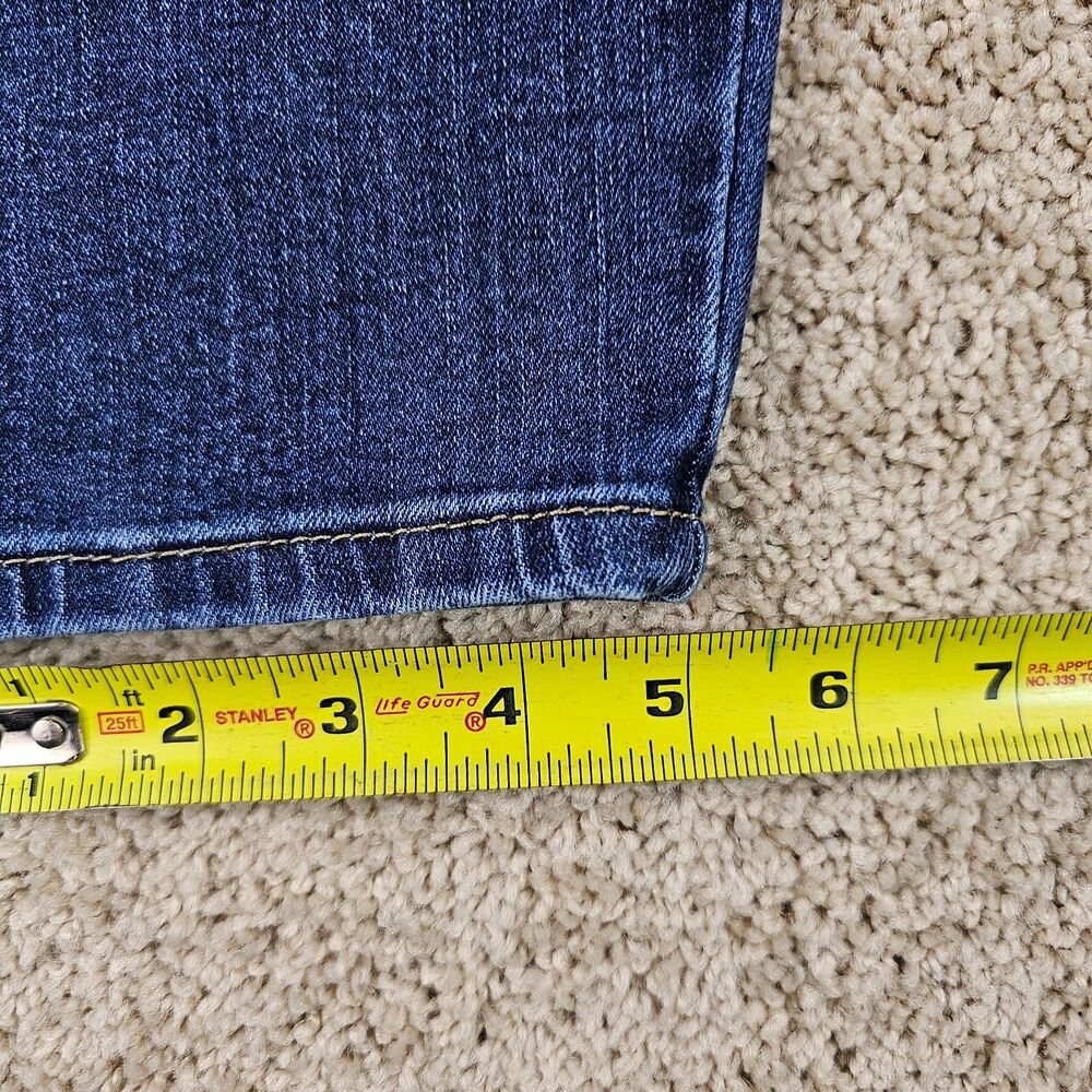 Sonoma Curvy Skinny Jeans Women's 12R Blue Mid Rise Stretch Denim 30x28 - Picture 12 of 12